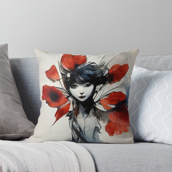 Item preview, Beautiful Flower Faerie in Watercolor designed and sold by TheDigitalAnvil.