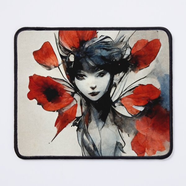 Item preview, Beautiful Flower Faerie in Watercolor designed and sold by TheDigitalAnvil.