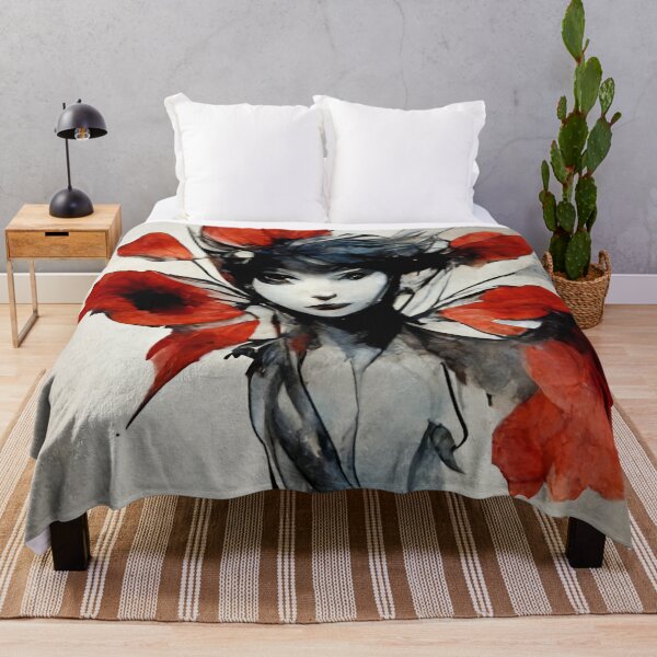 Item preview, Beautiful Flower Faerie in Watercolor designed and sold by TheDigitalAnvil.