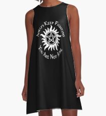 Supernatural Not Alone v2.0 A-Line Dress