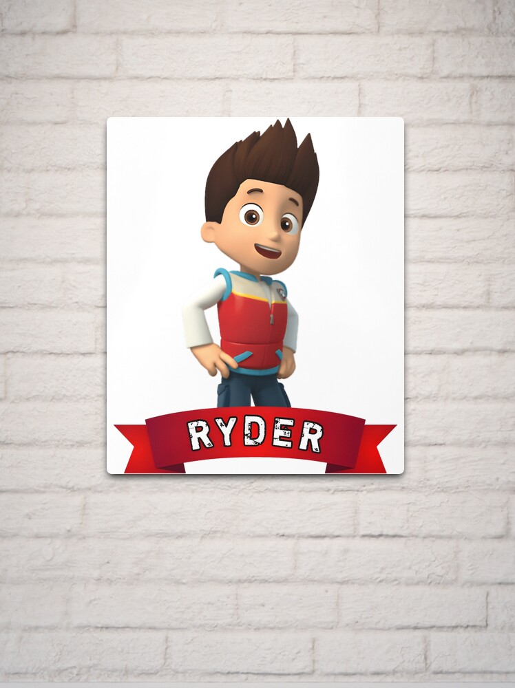 Ryder fashion character paw patrol