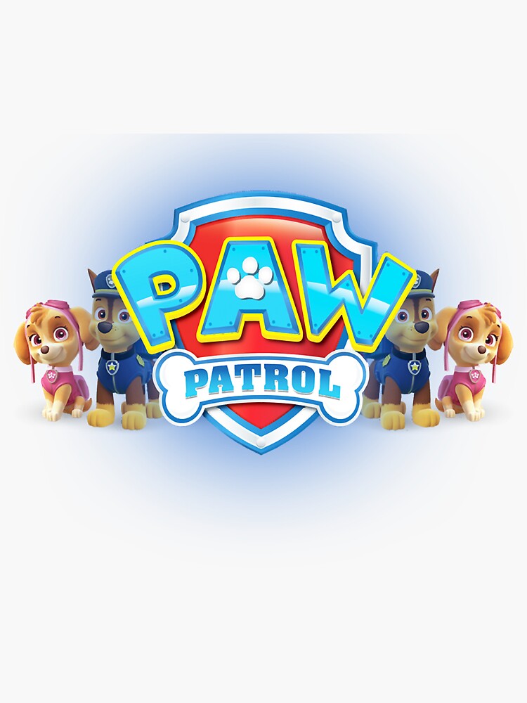 Autocollants logo Paw Patrol Paw Patrol Ryder essentiel Sticker for Sale  by AlbertAndellini