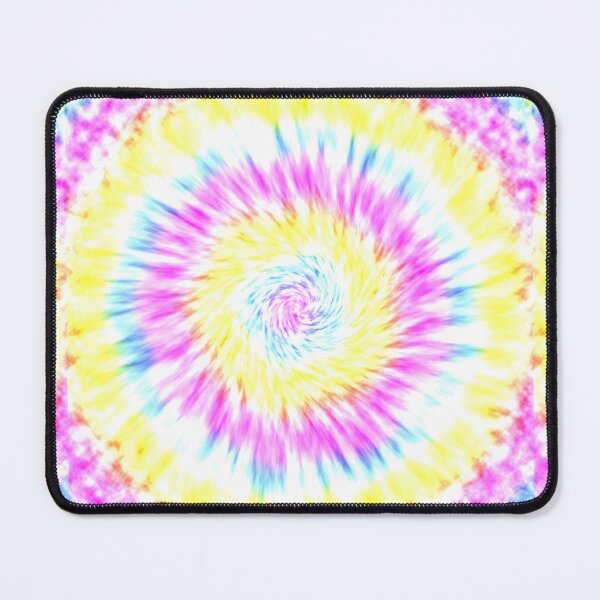 Item preview, Tie and Dye Pattern Yellow Pink Bright designed and sold by Mehwish.