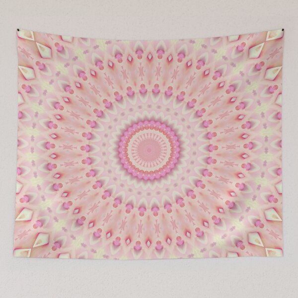 Item preview, Mandala Pastel Colors Abstract Pattern Girly Soft Girl Pastel Aesthetic 2 of 10 designed and sold by Beachy.