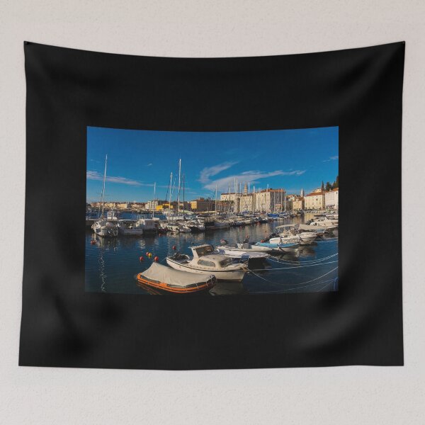 Item preview, Piran Harbour in Slovenia designed and sold by jojobob.