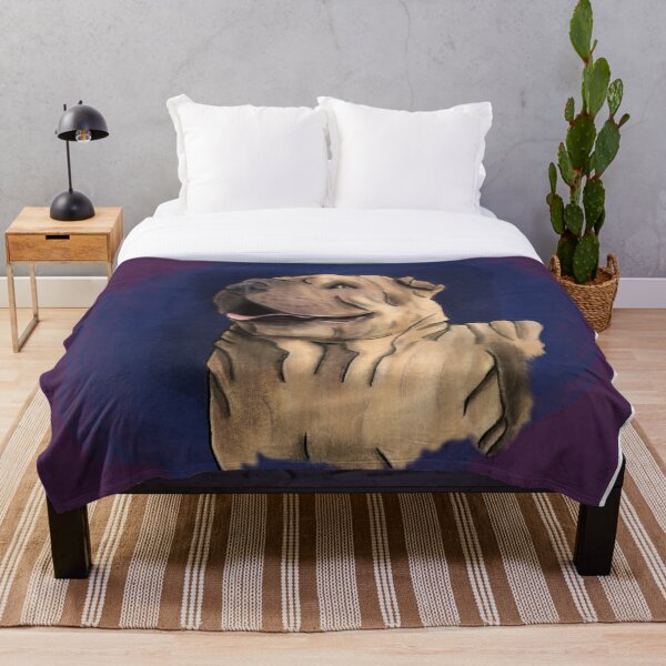Item preview, Erma Dog, Purple Background designed and sold by Sharpmichelle.