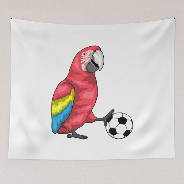 Item preview, Parrot Soccer player Soccer designed and sold by Snabdesign84.