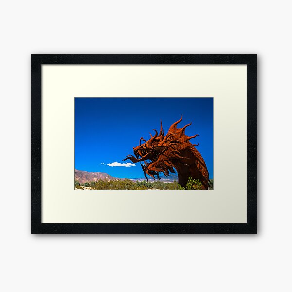 And a Little Bit of Smoke Puffed Out Framed Art Print