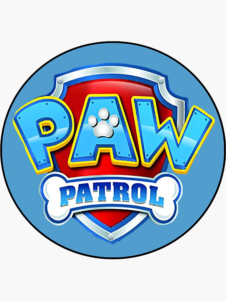 Paw Patrol Logo  Sticker for Sale by iHeartGiggles