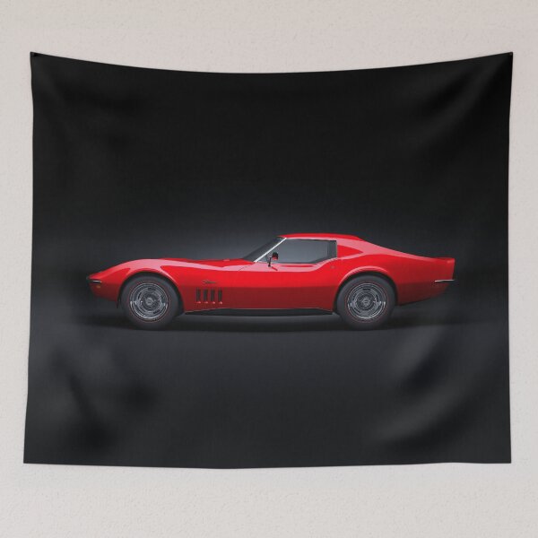 Item preview, Corvette C3 Stingray 1969 Monza Red designed and sold by autobiographics.