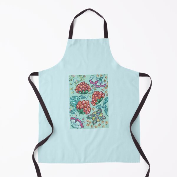 Item preview, Red Peonies #seagreen designed and sold by yanayushkevich.