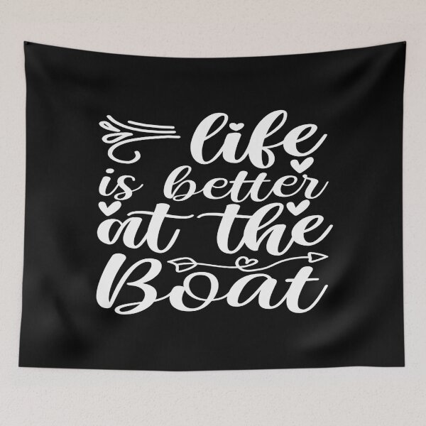 Item preview, Life is better at the Boat designed and sold by phassystore.