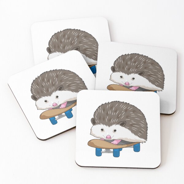 Item preview, Hedgehog Skater Skateboard designed and sold by Snabdesign84.