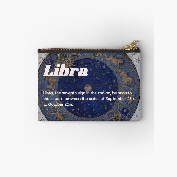 Item preview, Libra Zodiac Roman Numeral Print  designed and sold by Femme Pastel Collective.