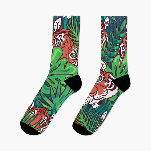 Item preview, Tropical Tiger Pattern Realistic Colors designed and sold by RepublicOfFire.