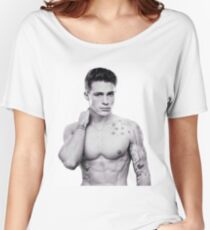 Colton Haynes Shirtless Women's Relaxed Fit T-Shirt