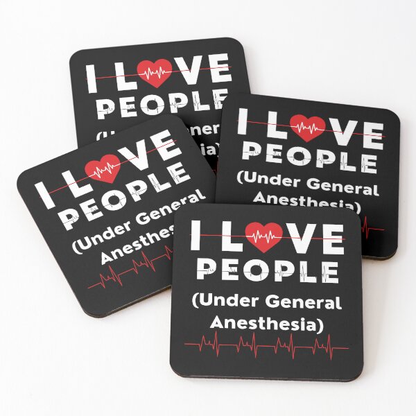 Item preview, I Love People Under General Anesthesia designed and sold by Chaos-Touch.