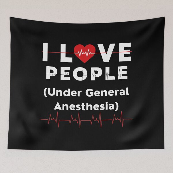 Item preview, I Love People Under General Anesthesia designed and sold by Chaos-Touch.