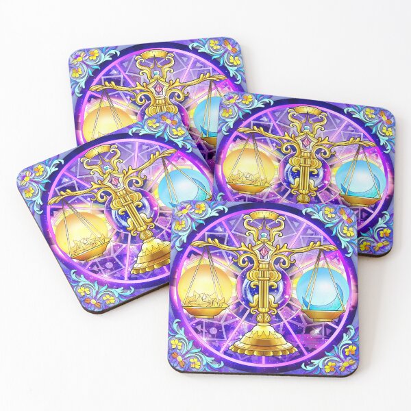 Item preview, Libra (Sol y Luna) designed and sold by Peculiar Peach.