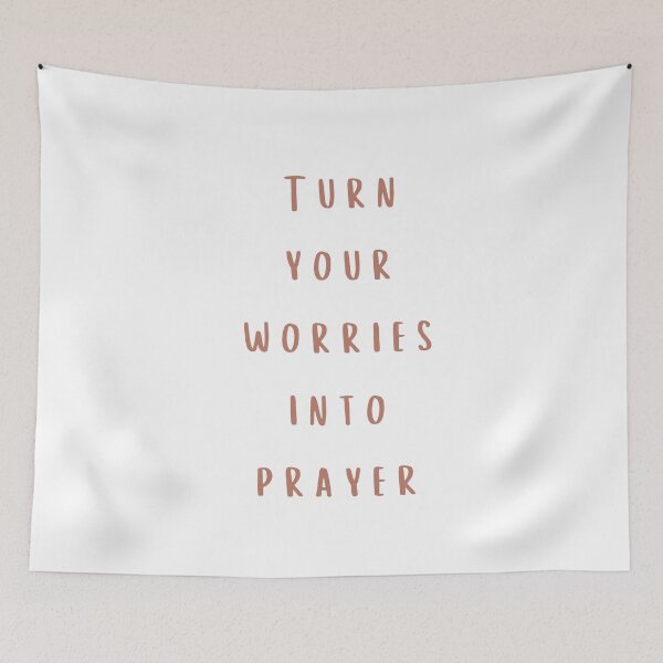 Item preview, Turn your worries into prayer designed and sold by creative-duo.