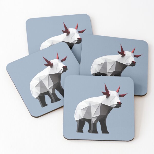 Item preview, White Bull with Black Legs designed and sold by PolygonXYZ.