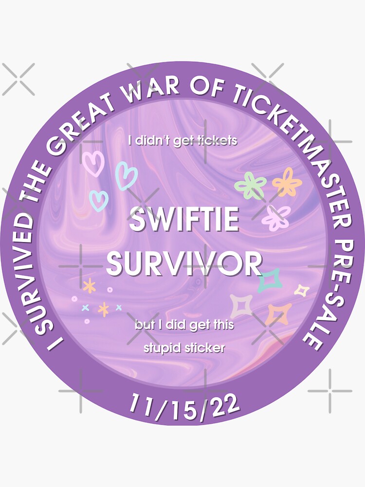 I Survived Ticketmaster Magnet Taylor Swiftie Merch Taylor -  Israel