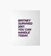 Britney hat 2007 überlebt Galeriedruck