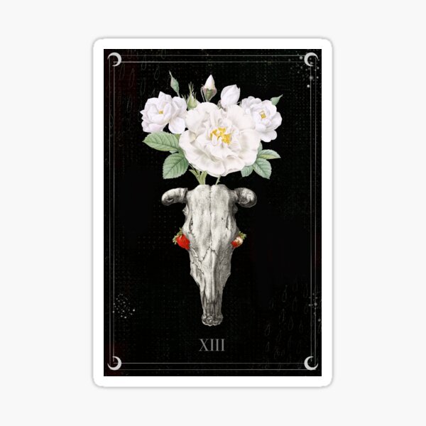 Death Tarot Card Sticker