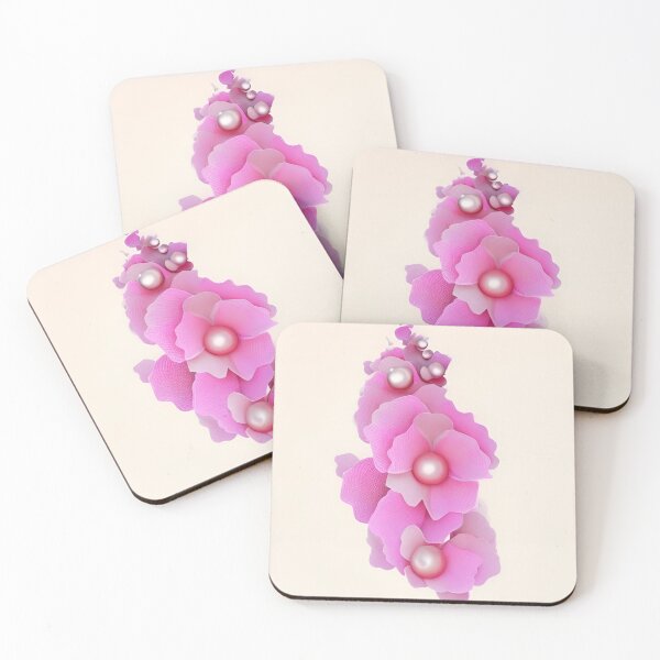 Item preview, Fleurs Roses: Part of the Abstract Blossoms Collection 2022. designed and sold by CherNikDesigns.