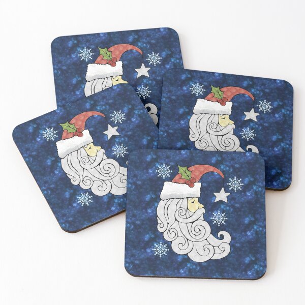 Item preview, Celestial Santa designed and sold by bohemianbound.