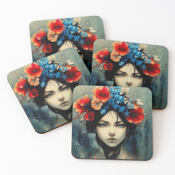 Item preview, Druid Mage of Flowers designed and sold by TheDigitalAnvil.
