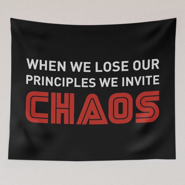 Item preview, Mr Robot® - "Invite Chaos" designed and sold by SWISH-Design.
