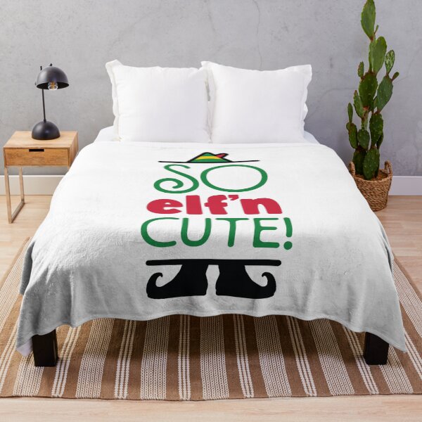 Item preview, So Elf'n Cute - Buddy Elf Christmas Xmas Spirit designed and sold by MarkFiveDesign.