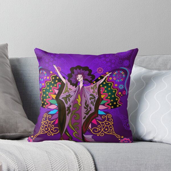 Item preview, Queen of the Purple Butterflies designed and sold by Lisa Marie Mercer.