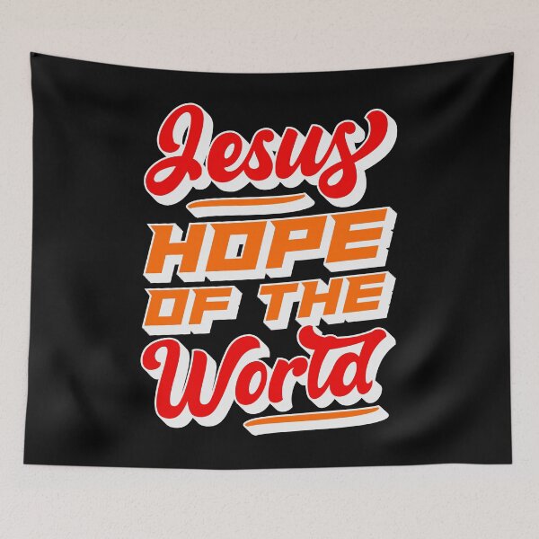 Item preview, Jesus Hope Of The World designed and sold by plushism.