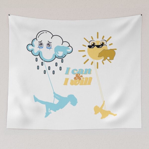 Item preview, I can & I will designed and sold by Alittlebear.