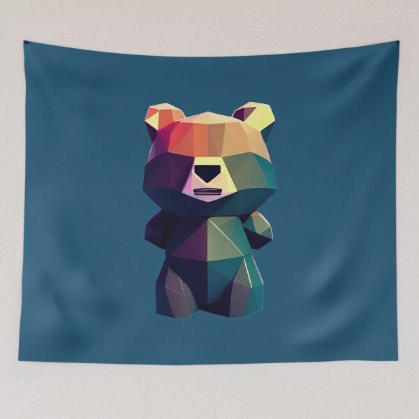 Item preview, Gray Blue Talking Teddy designed and sold by PolygonXYZ.