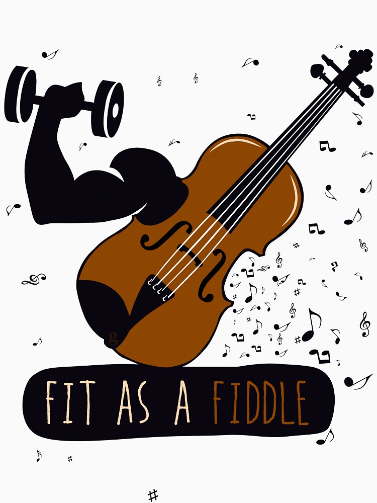 Fit as fiddle идиома