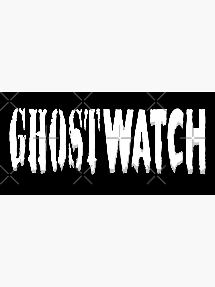 Pipes Ghost Stream Ghost Watch TV Logo For Dark Backgrounds Sticker