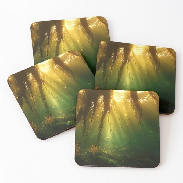 Item preview, A beautiful underwater kelp forest designed and sold by RK - Shop.