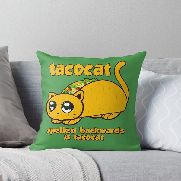 Item preview, Funny - Tacocat Spelled Backwards (vintage look) designed and sold by ROBOTFACE T-Shirts.