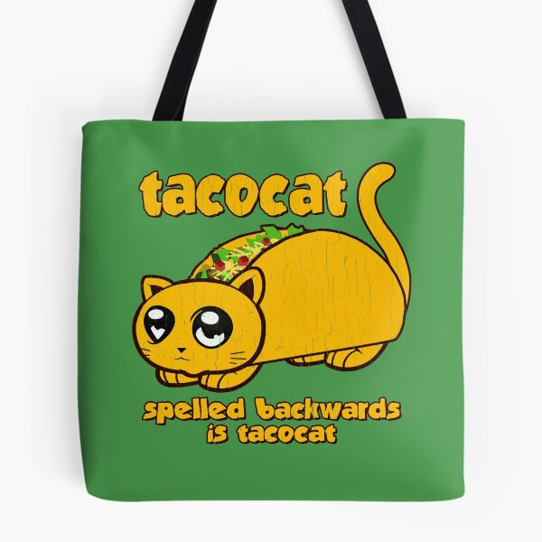 Item preview, Funny - Tacocat Spelled Backwards (vintage look) designed and sold by ROBOTFACE T-Shirts.
