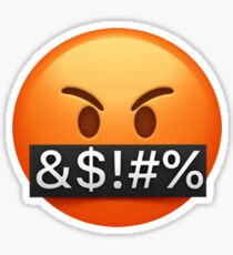 Swearing Emoji Sticker