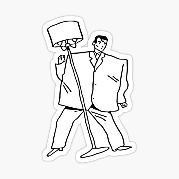 “BYRNE pattern wallpaper 1a” Sticker for Sale by meme-stuff | Redbubble