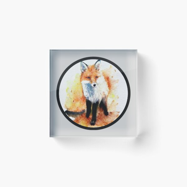 Item preview, Fall Fox Landscape designed and sold by designed2teach.