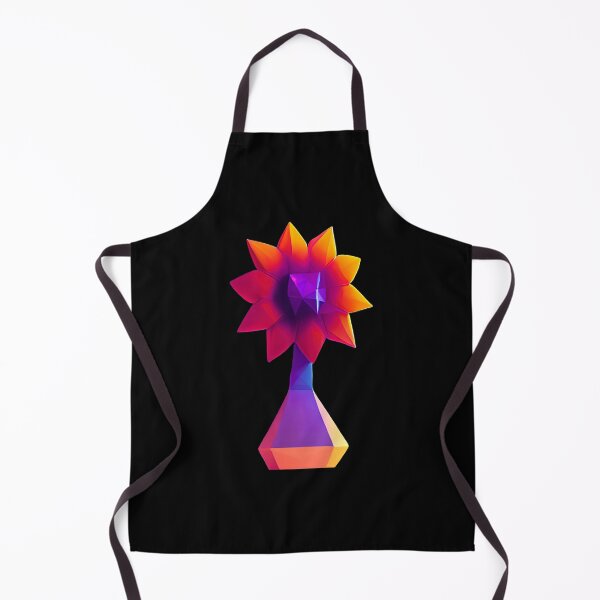 Item preview, Big Orange Flower in a Vase designed and sold by PolygonXYZ.