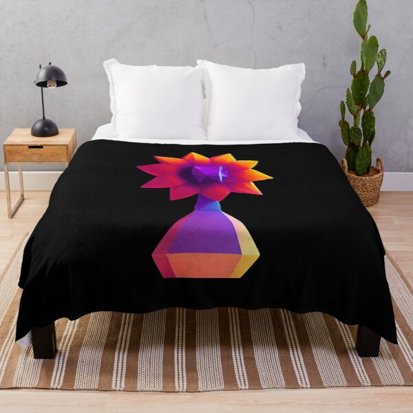 Item preview, Big Orange Flower in a Vase designed and sold by PolygonXYZ.