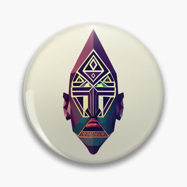 Item preview, Neo Maori Face designed and sold by PolygonXYZ.