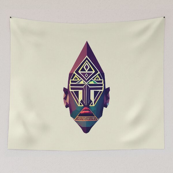 Item preview, Neo Maori Face designed and sold by PolygonXYZ.