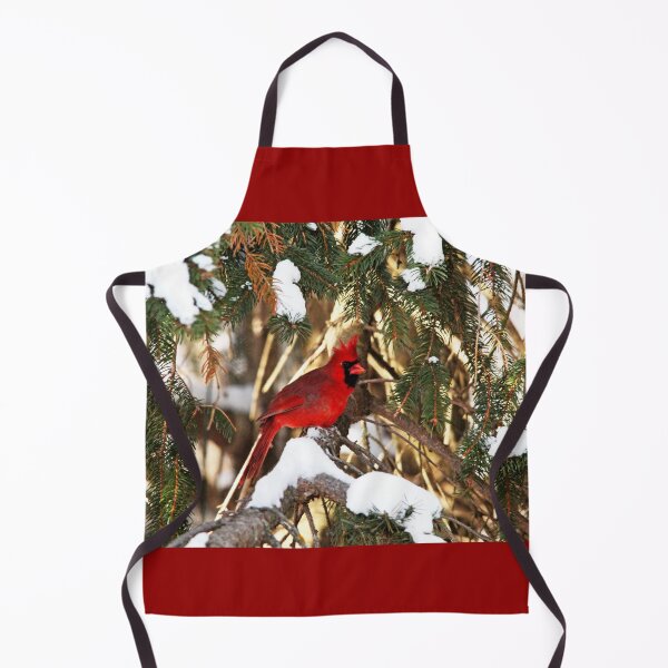 Item preview, Northern Cardinal In Winter designed and sold by Deb Oppermann.